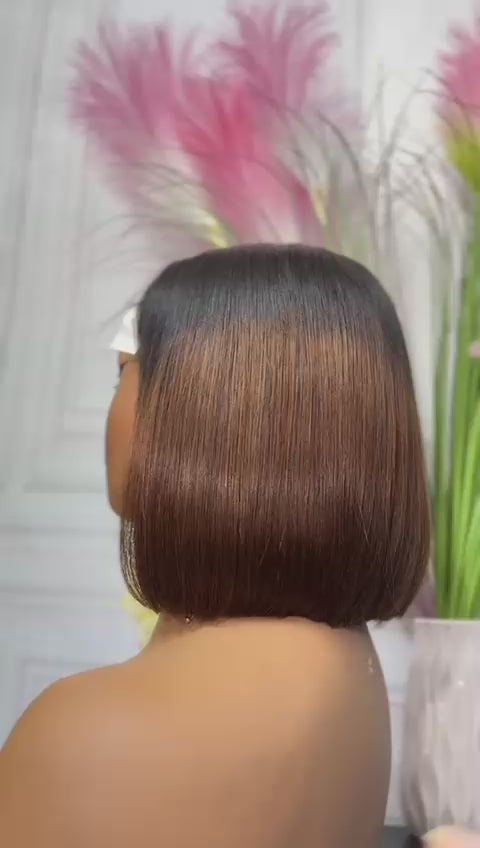 10 inches bone straight